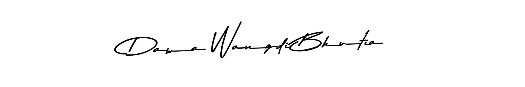 The best way (Asem Kandis PERSONAL USE) to make a short signature is to pick only two or three words in your name. The name Dawa Wangdi Bhutia include a total of six letters. For converting this name. Dawa Wangdi Bhutia signature style 9 images and pictures png
