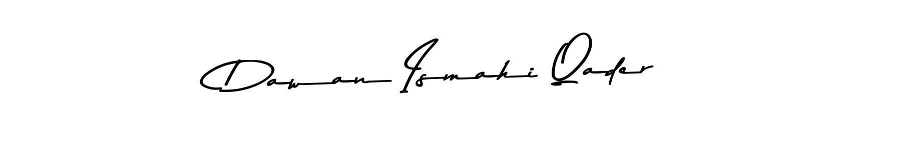 It looks lik you need a new signature style for name Dawan Ismahi Qader. Design unique handwritten (Asem Kandis PERSONAL USE) signature with our free signature maker in just a few clicks. Dawan Ismahi Qader signature style 9 images and pictures png