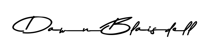 Dawn Blaisdell stylish signature style. Best Handwritten Sign (Asem Kandis PERSONAL USE) for my name. Handwritten Signature Collection Ideas for my name Dawn Blaisdell. Dawn Blaisdell signature style 9 images and pictures png