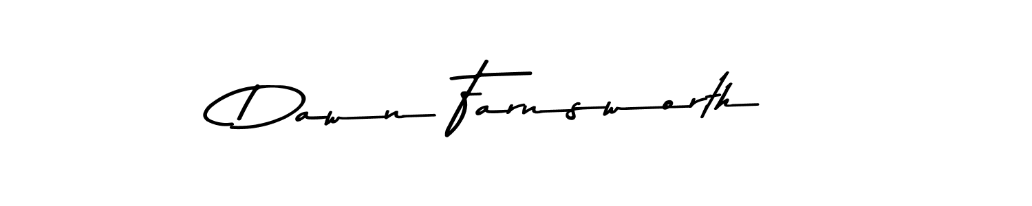 Design your own signature with our free online signature maker. With this signature software, you can create a handwritten (Asem Kandis PERSONAL USE) signature for name Dawn Farnsworth. Dawn Farnsworth signature style 9 images and pictures png