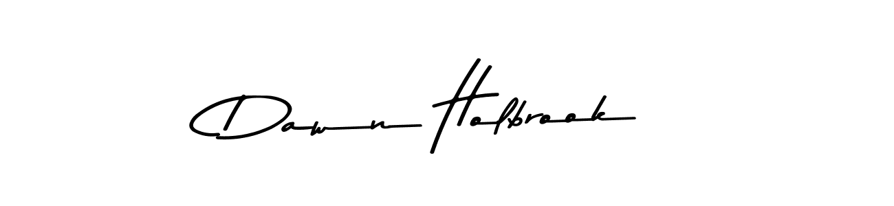 Design your own signature with our free online signature maker. With this signature software, you can create a handwritten (Asem Kandis PERSONAL USE) signature for name Dawn Holbrook. Dawn Holbrook signature style 9 images and pictures png
