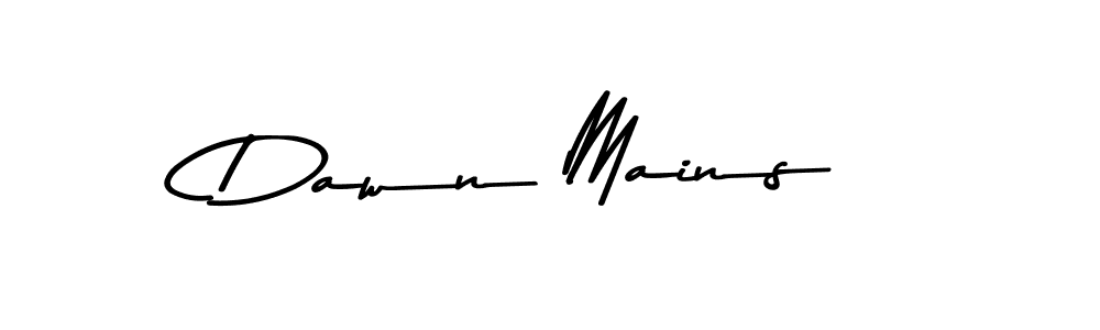 Similarly Asem Kandis PERSONAL USE is the best handwritten signature design. Signature creator online .You can use it as an online autograph creator for name Dawn Mains. Dawn Mains signature style 9 images and pictures png