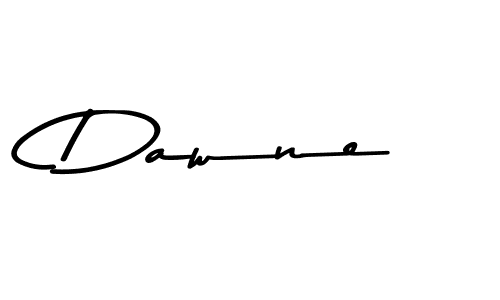 Make a beautiful signature design for name Dawne. With this signature (Asem Kandis PERSONAL USE) style, you can create a handwritten signature for free. Dawne signature style 9 images and pictures png