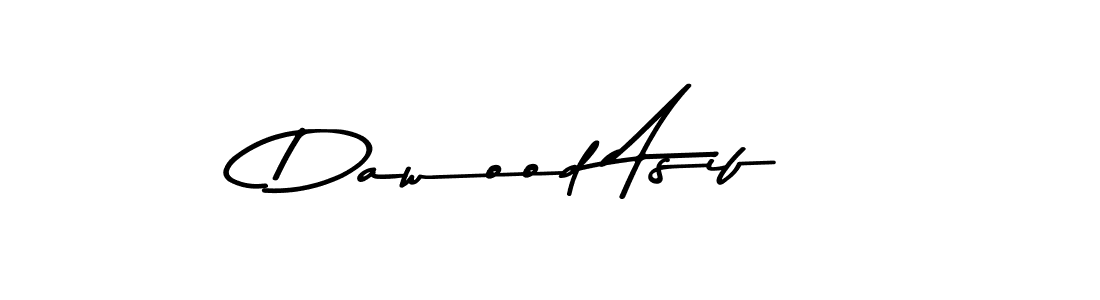 How to make Dawood Asif name signature. Use Asem Kandis PERSONAL USE style for creating short signs online. This is the latest handwritten sign. Dawood Asif signature style 9 images and pictures png