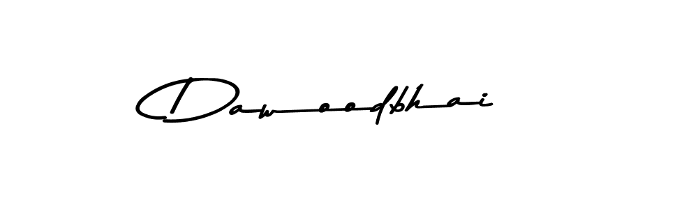 How to make Dawoodbhai signature? Asem Kandis PERSONAL USE is a professional autograph style. Create handwritten signature for Dawoodbhai name. Dawoodbhai signature style 9 images and pictures png