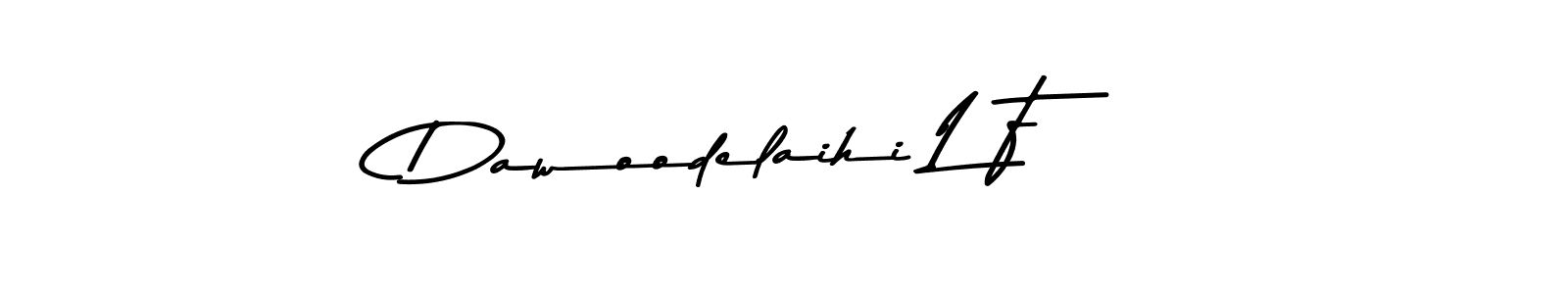 How to Draw Dawoodelaihi L F signature style? Asem Kandis PERSONAL USE is a latest design signature styles for name Dawoodelaihi L F. Dawoodelaihi L F signature style 9 images and pictures png