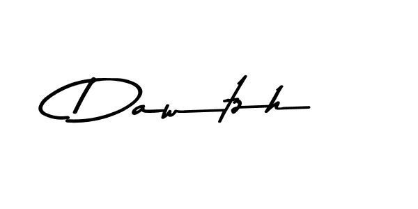 Design your own signature with our free online signature maker. With this signature software, you can create a handwritten (Asem Kandis PERSONAL USE) signature for name Dawtzh. Dawtzh signature style 9 images and pictures png