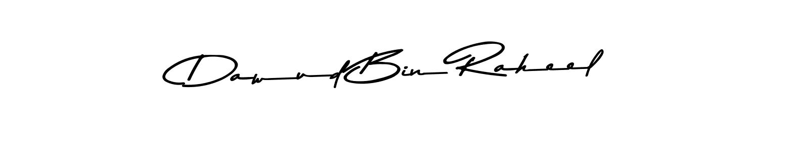 Also You can easily find your signature by using the search form. We will create Dawud Bin Raheel name handwritten signature images for you free of cost using Asem Kandis PERSONAL USE sign style. Dawud Bin Raheel signature style 9 images and pictures png