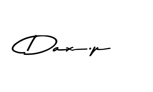 Create a beautiful signature design for name Dax.p. With this signature (Asem Kandis PERSONAL USE) fonts, you can make a handwritten signature for free. Dax.p signature style 9 images and pictures png