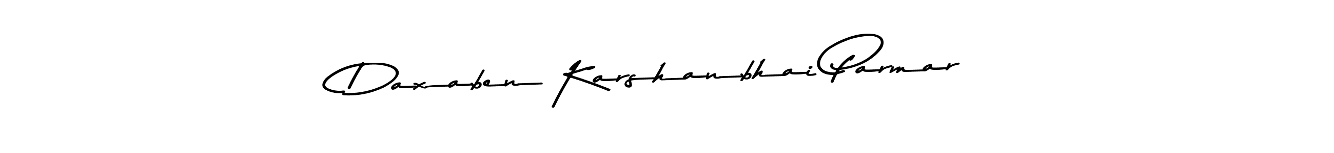 Make a beautiful signature design for name Daxaben Karshanbhai Parmar. Use this online signature maker to create a handwritten signature for free. Daxaben Karshanbhai Parmar signature style 9 images and pictures png