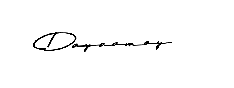 Use a signature maker to create a handwritten signature online. With this signature software, you can design (Asem Kandis PERSONAL USE) your own signature for name Dayaamay. Dayaamay signature style 9 images and pictures png