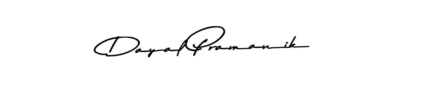 Use a signature maker to create a handwritten signature online. With this signature software, you can design (Asem Kandis PERSONAL USE) your own signature for name Dayal Pramanik. Dayal Pramanik signature style 9 images and pictures png