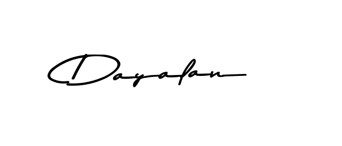 You should practise on your own different ways (Asem Kandis PERSONAL USE) to write your name (Dayalan) in signature. don't let someone else do it for you. Dayalan signature style 9 images and pictures png