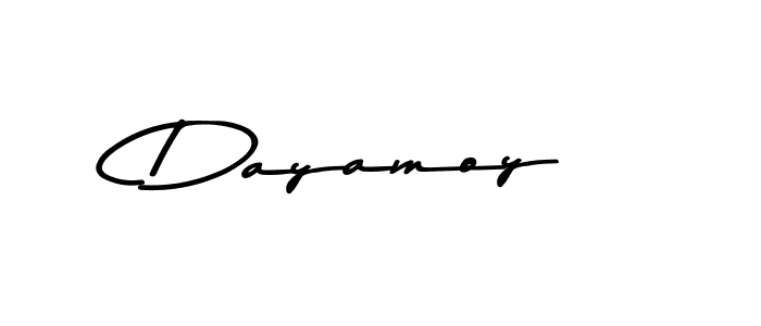 Use a signature maker to create a handwritten signature online. With this signature software, you can design (Asem Kandis PERSONAL USE) your own signature for name Dayamoy. Dayamoy signature style 9 images and pictures png