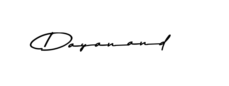 Design your own signature with our free online signature maker. With this signature software, you can create a handwritten (Asem Kandis PERSONAL USE) signature for name Dayanand. Dayanand signature style 9 images and pictures png