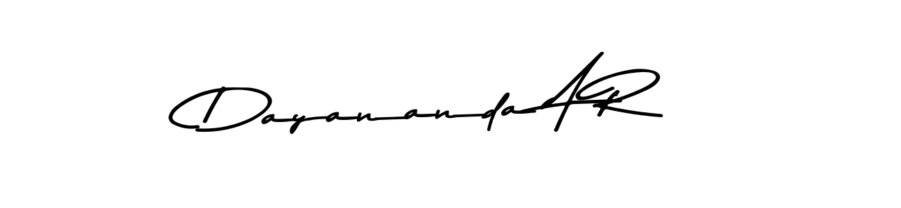 Make a beautiful signature design for name Dayananda A R. Use this online signature maker to create a handwritten signature for free. Dayananda A R signature style 9 images and pictures png