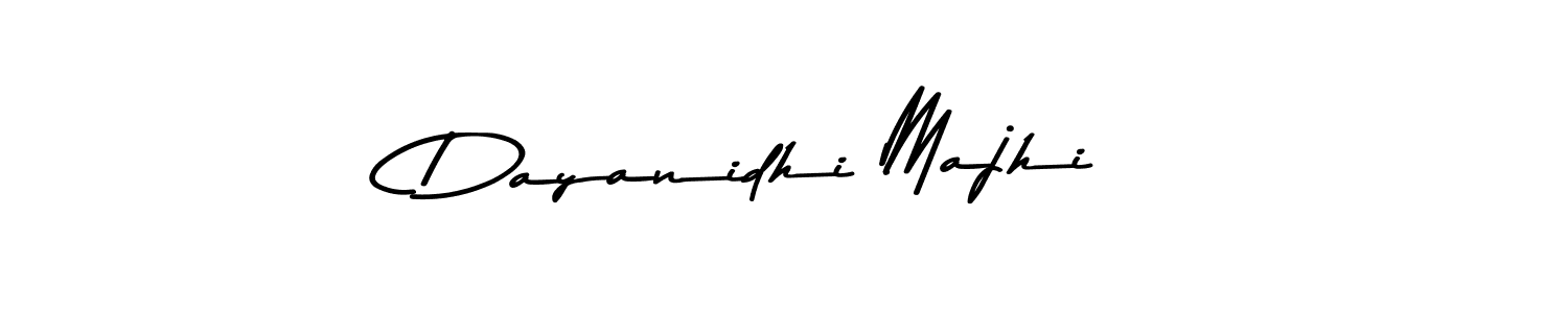 Design your own signature with our free online signature maker. With this signature software, you can create a handwritten (Asem Kandis PERSONAL USE) signature for name Dayanidhi Majhi. Dayanidhi Majhi signature style 9 images and pictures png