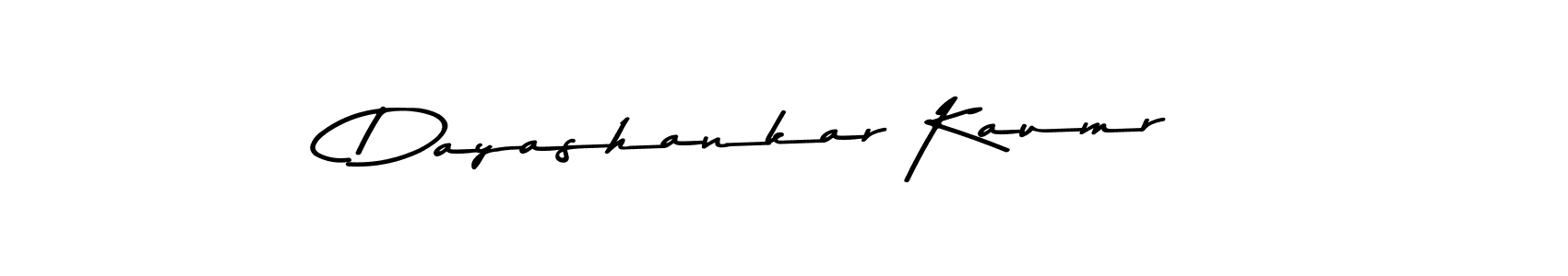 Design your own signature with our free online signature maker. With this signature software, you can create a handwritten (Asem Kandis PERSONAL USE) signature for name Dayashankar Kaumr. Dayashankar Kaumr signature style 9 images and pictures png