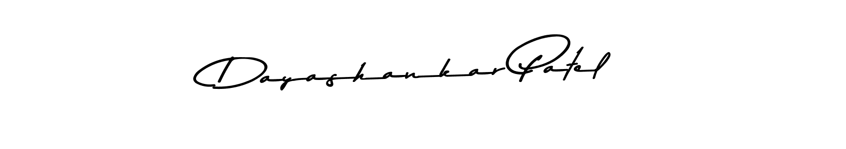 Use a signature maker to create a handwritten signature online. With this signature software, you can design (Asem Kandis PERSONAL USE) your own signature for name Dayashankar Patel. Dayashankar Patel signature style 9 images and pictures png