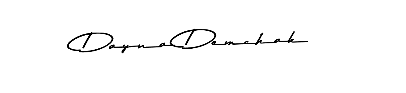 Also You can easily find your signature by using the search form. We will create Dayna Demchak name handwritten signature images for you free of cost using Asem Kandis PERSONAL USE sign style. Dayna Demchak signature style 9 images and pictures png