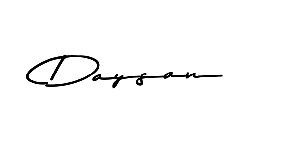 Create a beautiful signature design for name Daysan. With this signature (Asem Kandis PERSONAL USE) fonts, you can make a handwritten signature for free. Daysan signature style 9 images and pictures png