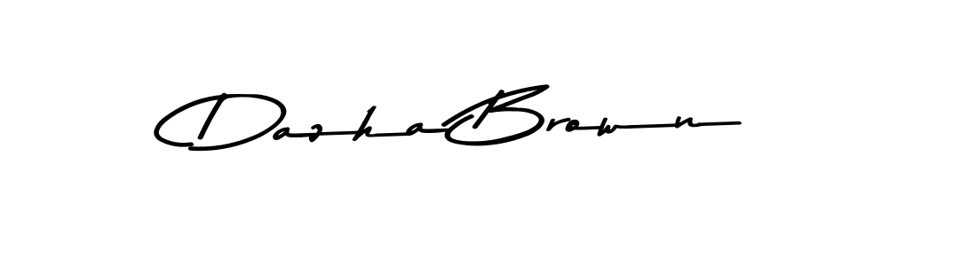 How to make Dazha Brown signature? Asem Kandis PERSONAL USE is a professional autograph style. Create handwritten signature for Dazha Brown name. Dazha Brown signature style 9 images and pictures png