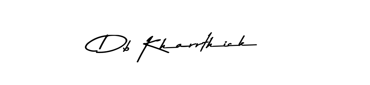 You should practise on your own different ways (Asem Kandis PERSONAL USE) to write your name (Db Kharrthick) in signature. don't let someone else do it for you. Db Kharrthick signature style 9 images and pictures png