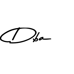 Also we have Dba name is the best signature style. Create professional handwritten signature collection using Asem Kandis PERSONAL USE autograph style. Dba signature style 9 images and pictures png