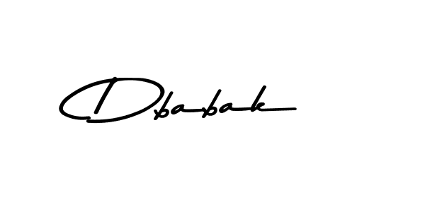 It looks lik you need a new signature style for name Dbabak. Design unique handwritten (Asem Kandis PERSONAL USE) signature with our free signature maker in just a few clicks. Dbabak signature style 9 images and pictures png