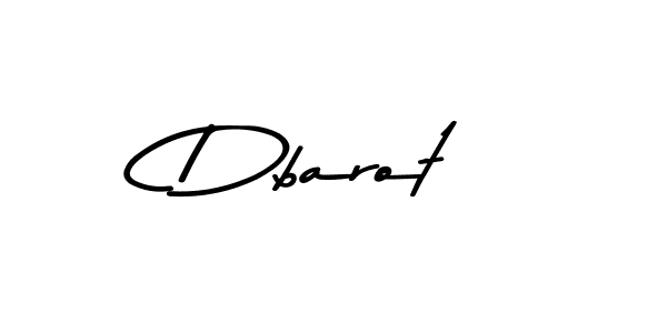 How to make Dbarot signature? Asem Kandis PERSONAL USE is a professional autograph style. Create handwritten signature for Dbarot name. Dbarot signature style 9 images and pictures png