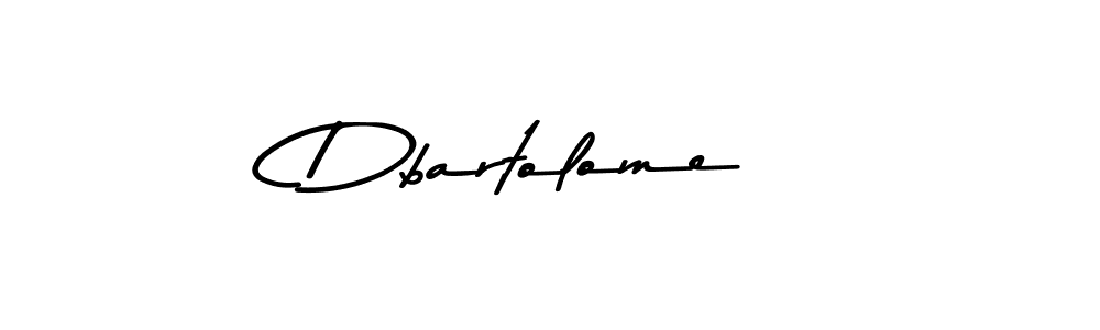 How to make Dbartolome signature? Asem Kandis PERSONAL USE is a professional autograph style. Create handwritten signature for Dbartolome name. Dbartolome signature style 9 images and pictures png