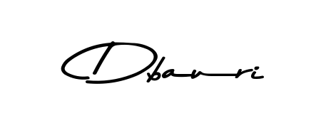 Get an exclusive digital autograph for Dbauri. The Asem Kandis PERSONAL USE typeface captures the charm of real penmanship on paper. Dbauri signature style 9 images and pictures png