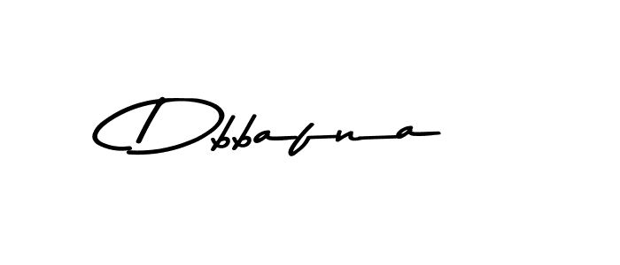 How to make Dbbafna signature? Asem Kandis PERSONAL USE is a professional autograph style. Create handwritten signature for Dbbafna name. Dbbafna signature style 9 images and pictures png