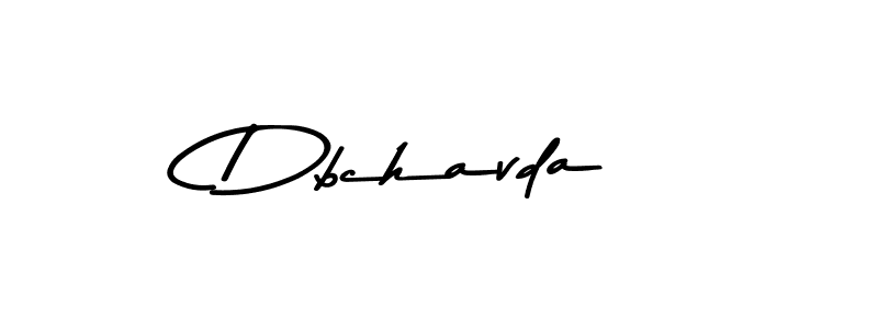 Dbchavda stylish signature style. Best Handwritten Sign (Asem Kandis PERSONAL USE) for my name. Handwritten Signature Collection Ideas for my name Dbchavda. Dbchavda signature style 9 images and pictures png