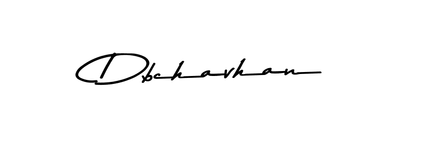 Dbchavhan stylish signature style. Best Handwritten Sign (Asem Kandis PERSONAL USE) for my name. Handwritten Signature Collection Ideas for my name Dbchavhan. Dbchavhan signature style 9 images and pictures png