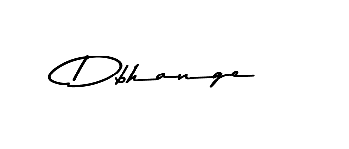 How to make Dbhange signature? Asem Kandis PERSONAL USE is a professional autograph style. Create handwritten signature for Dbhange name. Dbhange signature style 9 images and pictures png