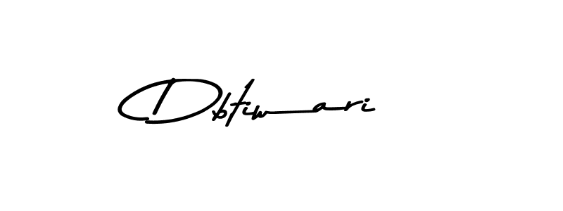 It looks lik you need a new signature style for name Dbtiwari. Design unique handwritten (Asem Kandis PERSONAL USE) signature with our free signature maker in just a few clicks. Dbtiwari signature style 9 images and pictures png