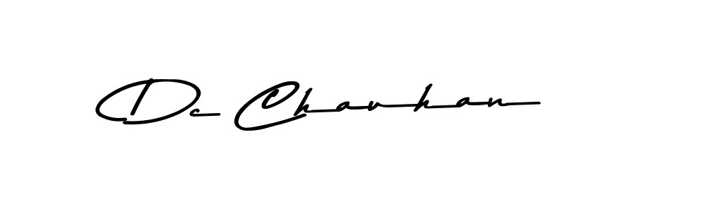 Also You can easily find your signature by using the search form. We will create Dc Chauhan name handwritten signature images for you free of cost using Asem Kandis PERSONAL USE sign style. Dc Chauhan signature style 9 images and pictures png