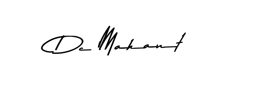 This is the best signature style for the Dc Mahant name. Also you like these signature font (Asem Kandis PERSONAL USE). Mix name signature. Dc Mahant signature style 9 images and pictures png