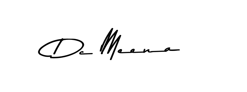 Make a short Dc Meena signature style. Manage your documents anywhere anytime using Asem Kandis PERSONAL USE. Create and add eSignatures, submit forms, share and send files easily. Dc Meena signature style 9 images and pictures png