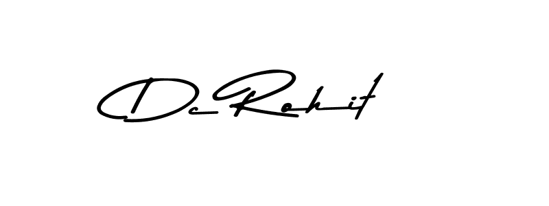 Similarly Asem Kandis PERSONAL USE is the best handwritten signature design. Signature creator online .You can use it as an online autograph creator for name Dc Rohit. Dc Rohit signature style 9 images and pictures png