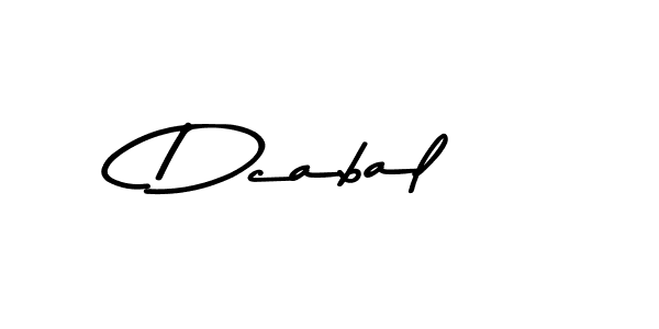 How to Draw Dcabal signature style? Asem Kandis PERSONAL USE is a latest design signature styles for name Dcabal. Dcabal signature style 9 images and pictures png