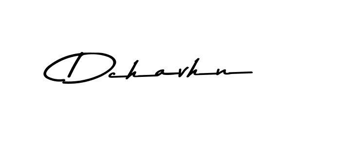Dchavhn stylish signature style. Best Handwritten Sign (Asem Kandis PERSONAL USE) for my name. Handwritten Signature Collection Ideas for my name Dchavhn. Dchavhn signature style 9 images and pictures png
