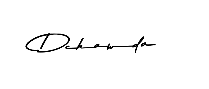 Dchawda stylish signature style. Best Handwritten Sign (Asem Kandis PERSONAL USE) for my name. Handwritten Signature Collection Ideas for my name Dchawda. Dchawda signature style 9 images and pictures png