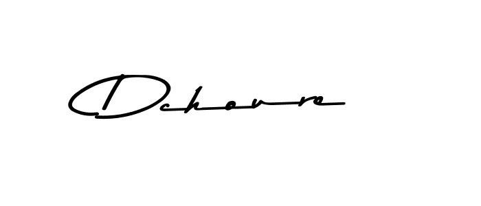 How to make Dchoure name signature. Use Asem Kandis PERSONAL USE style for creating short signs online. This is the latest handwritten sign. Dchoure signature style 9 images and pictures png