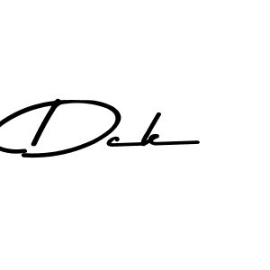 How to make Dck name signature. Use Asem Kandis PERSONAL USE style for creating short signs online. This is the latest handwritten sign. Dck signature style 9 images and pictures png