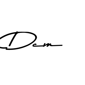 The best way (Asem Kandis PERSONAL USE) to make a short signature is to pick only two or three words in your name. The name Dcm include a total of six letters. For converting this name. Dcm signature style 9 images and pictures png