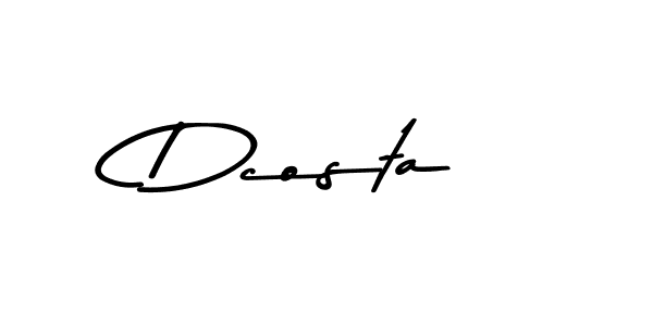 How to Draw Dcosta signature style? Asem Kandis PERSONAL USE is a latest design signature styles for name Dcosta. Dcosta signature style 9 images and pictures png