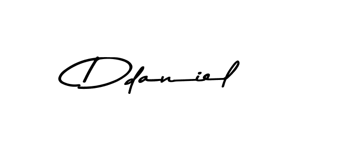 Design your own signature with our free online signature maker. With this signature software, you can create a handwritten (Asem Kandis PERSONAL USE) signature for name Ddaniel. Ddaniel signature style 9 images and pictures png