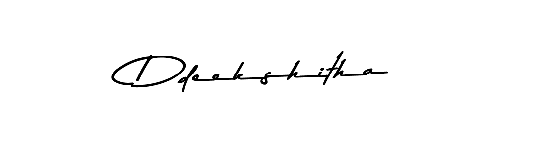 Also we have Ddeekshitha name is the best signature style. Create professional handwritten signature collection using Asem Kandis PERSONAL USE autograph style. Ddeekshitha signature style 9 images and pictures png